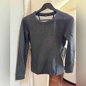 LULULEMON &go Endeavor Long Sleeve/ heathered black